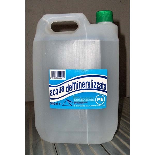 Acqua demineralizzata 5 lt - Alicart