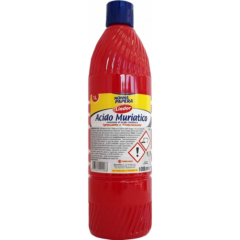 Acido muriatico puro 32% 1 lt